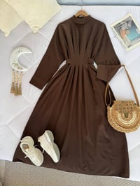 فستان رمضاني • دابل تركي • مقاسات ٣٨-٤٨