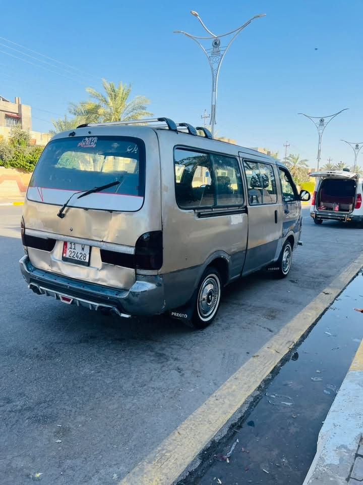 سلام عليكم للبيع بريجو موديل 1997 رقم بغداد نكليزي أجره بسمي تحويل او وكاله مصفره هيئه وغرامه مكينه كير اكسن نضاف شواصي نضاف صدر مشط بور نضاف تخم تاير كهربائيات كله شغاله لايت عالي وناصي اشاير كلوب داخل سياره جاهزه ونضيفه مابيه اي نقص سعر 45 وبيه مجال مكان ديالى للأستفسار اتصل ***********
