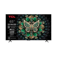 شاشة TCL Q6C حجم 65 للبيع مشتريها من ابو حسن بالشهر الرابع استخدام كلش...