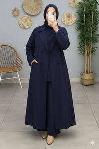 جبه 3قطع • مقاسات 44-56 • خامة دابل