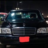 مرسيدس شبح موديل 1992 محرك وكير 100%100 تبريد ثلج حدادية 100%100 مصبوغ...
