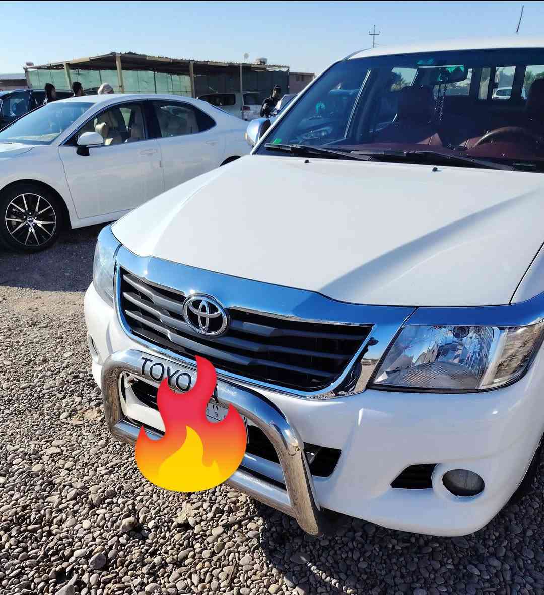 السلام عليكم
تويوتا هايلوكس للبيع موديل ٢٠١٤  تبريد ثلج شاشه
كويتي شاصي 19
مشروع وطني بغداد
 داخل احمر سياره جديده  تحويل ثاني 
الاستفسار عن السعر 
يرجى الاتصال على الرقم غير متواجد على فيس
***********
