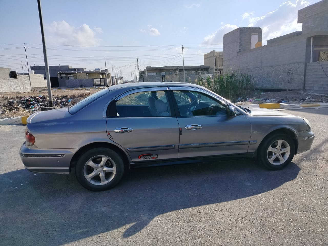 للبيع سوناتا وفود 2005 امريكي ضرر جاملغ امامي فقط 
محرك 2400 مسكر 

سياره جاهزه ما ناقصها شي فقط صبغ لان بيها جراد

 تخم تاير +صدري امامي خلفي + باتري جديد 

تدفئه تبريد شغال 
رقم بغداد الجديد وسنويه لل2030

السعر 65 وبيها مجال 

مكان السياره الانبار 

***********
