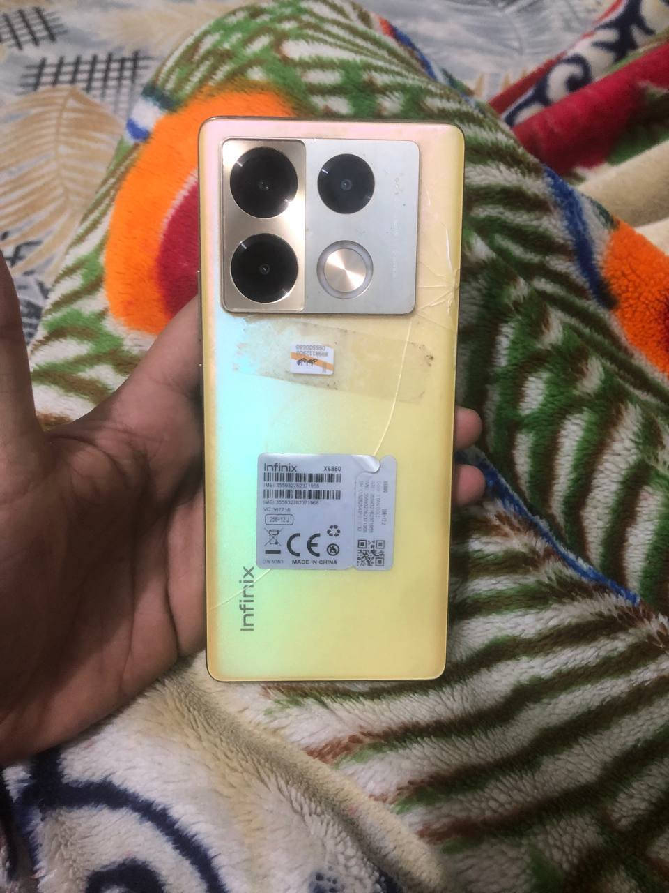 سلام عليكم انفنكس نوت 40 برو جهاز كلشي مامبدل جهاز جديد استخدام قليل لبيع لو امراوس بايفون مكاني بصره ***********
