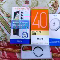 تكنو سبارك 40 بلس • بطارية ٥٢٠٠ • مستخدم ٥ أيام
