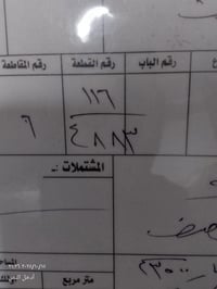 عرصة للبيع مساحته 100. متر السعر 12.  قفل بيع مستعجل  للأستفسار 077090...