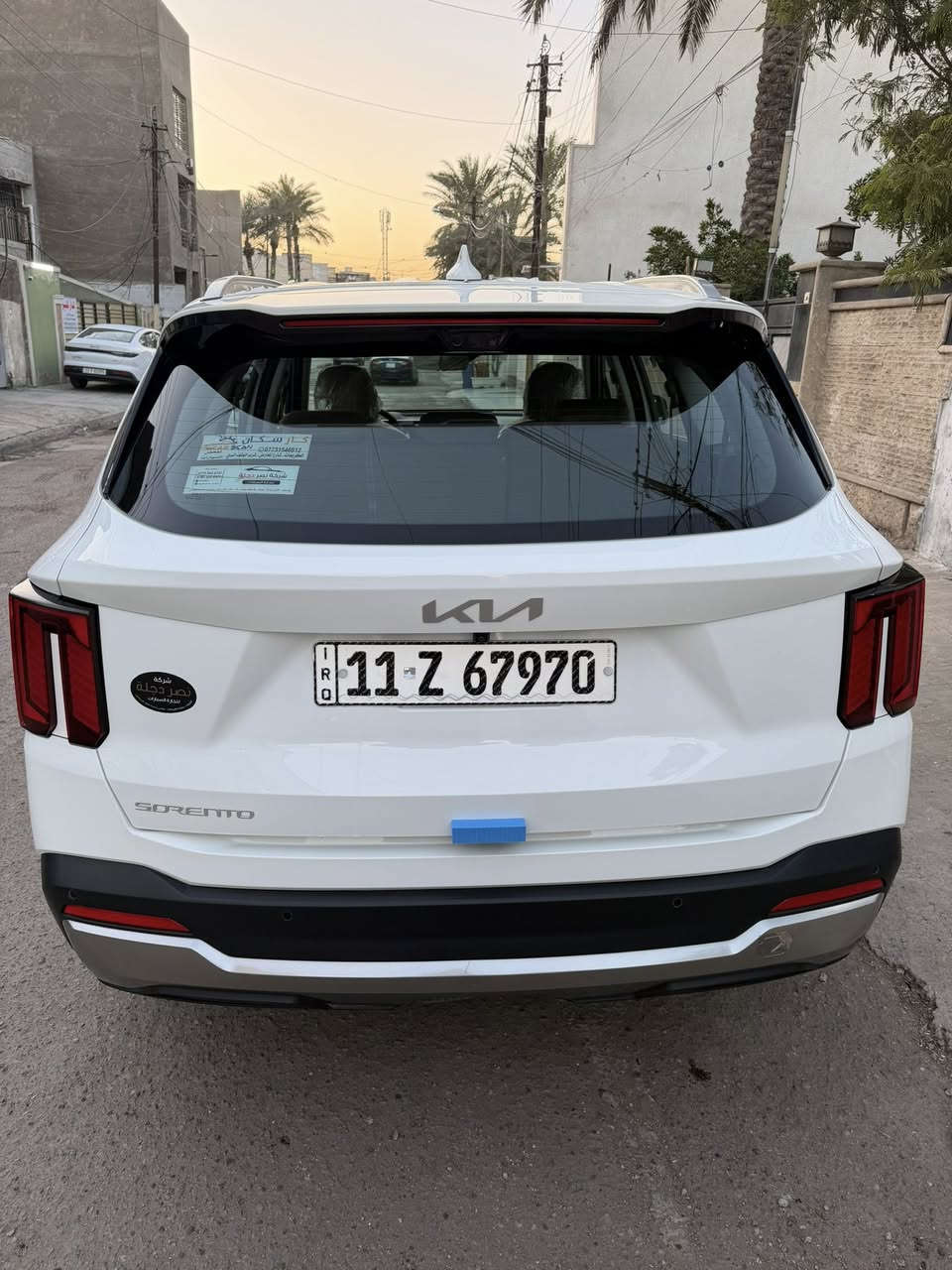 سورنتوا للبيع موديل 2025 خليجي وكاله الدوليه ام الضمان مال نصر دجله ماشيه 18 الف داتا شوب ويل 20 دبل كامره بصمات عدد 2 من الشركه على ايد وحده بأسمي تحويل ثاني يوم كفاله عامه من الضربه والصبغ فقط رصعه مسحوبه بيدي ار ممبينه ابد بس بالسونار تطلع والسونار موجود بالمنشور والباقي كفاله مكان السياره بغداد 
السعر/317$ 
للاستفسار/***********
