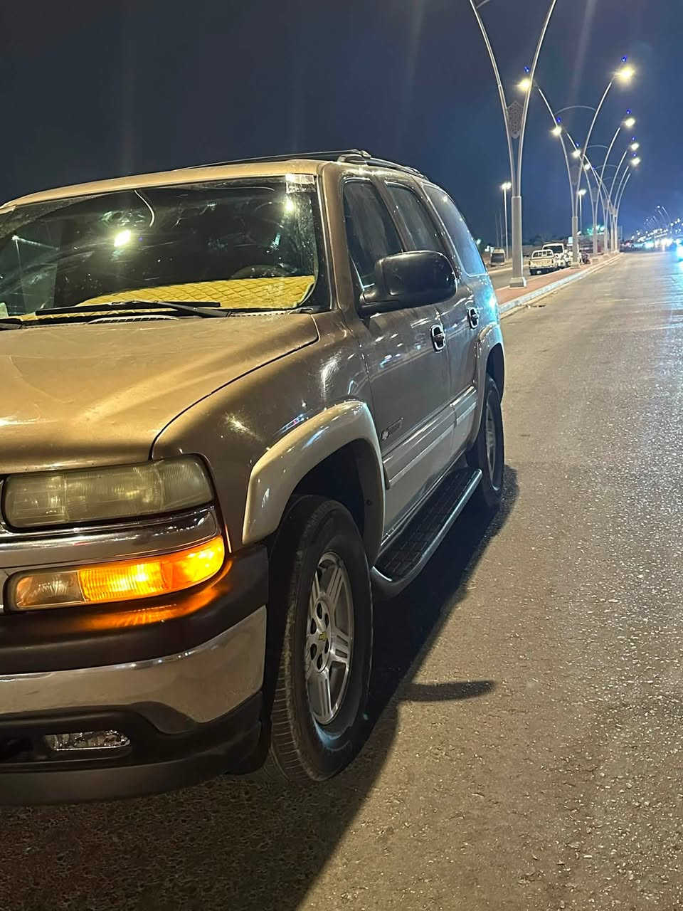 السلام عليكم تاهو 2003السياره جديده كارتون ماناقصه اي شي 
تبريد ثلج  السياره مكفوله كفاله من كلشي  ماعده الباب الصندوك شويه بي صبق والباقي كله كفاله رقم بصره بسمي تحويل ثاني يوم السعر 150 عنوان السياره بصره ياسين خريبط
***********
***********
