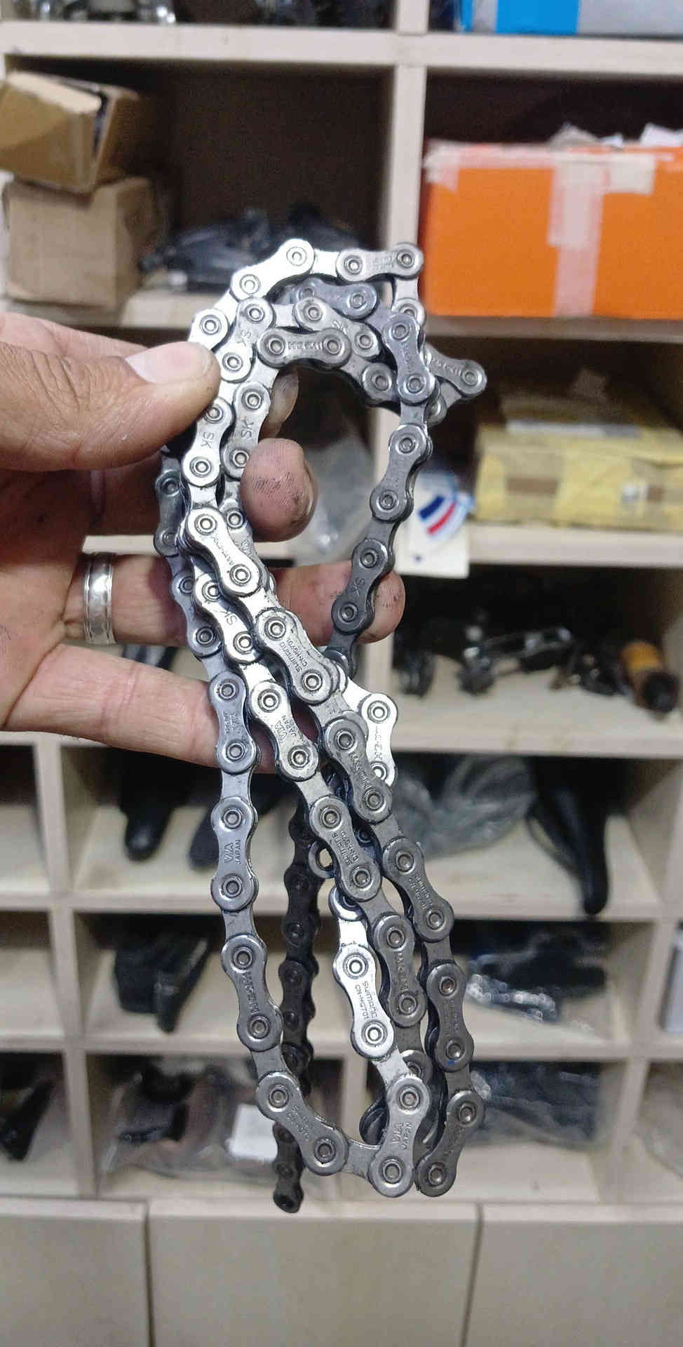 السلام عليكم كابتن 
متوفر سيت كروب شيمانو {105} {5800}
مجمع{52×36}[ضراع 172]
بدلات{11×2} 
كباتن السيت مستخدم نظافة 75%
السعر المطلوب{325الف}
العنوان البصره الجمهورية شارع المكاتب 
***********
***********
تحياتي للجميع أخوكم محمد المنصوري
