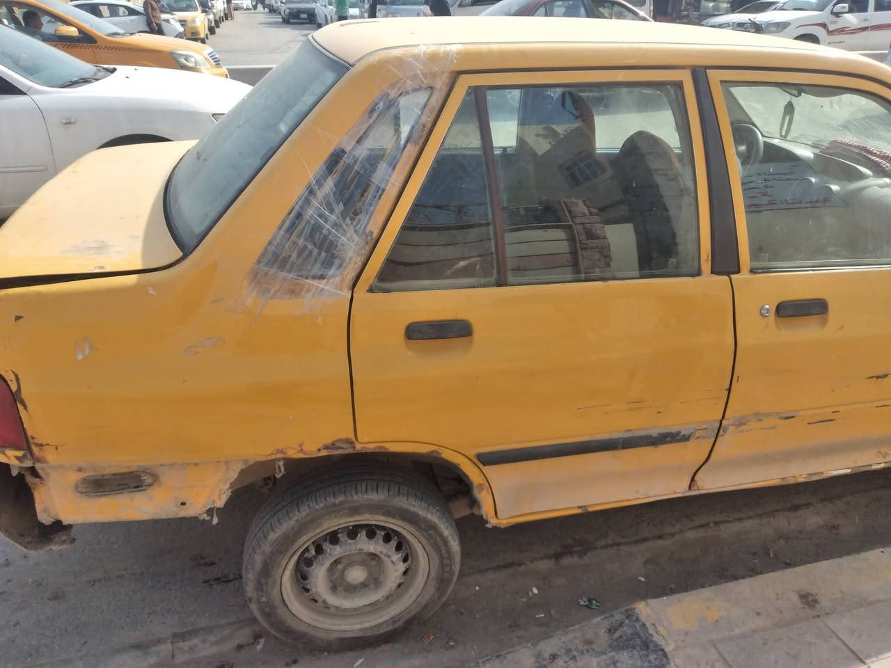 سايبه للبيع موديل ١٣
مكينه بيه بخار
حداديه نص عمر
شواصي عوزهن تعمير
سنويه لل٢٧ بأسمي
مكاني نجف.عباسية 
سعره ١٤ وبيه مجال
***********
