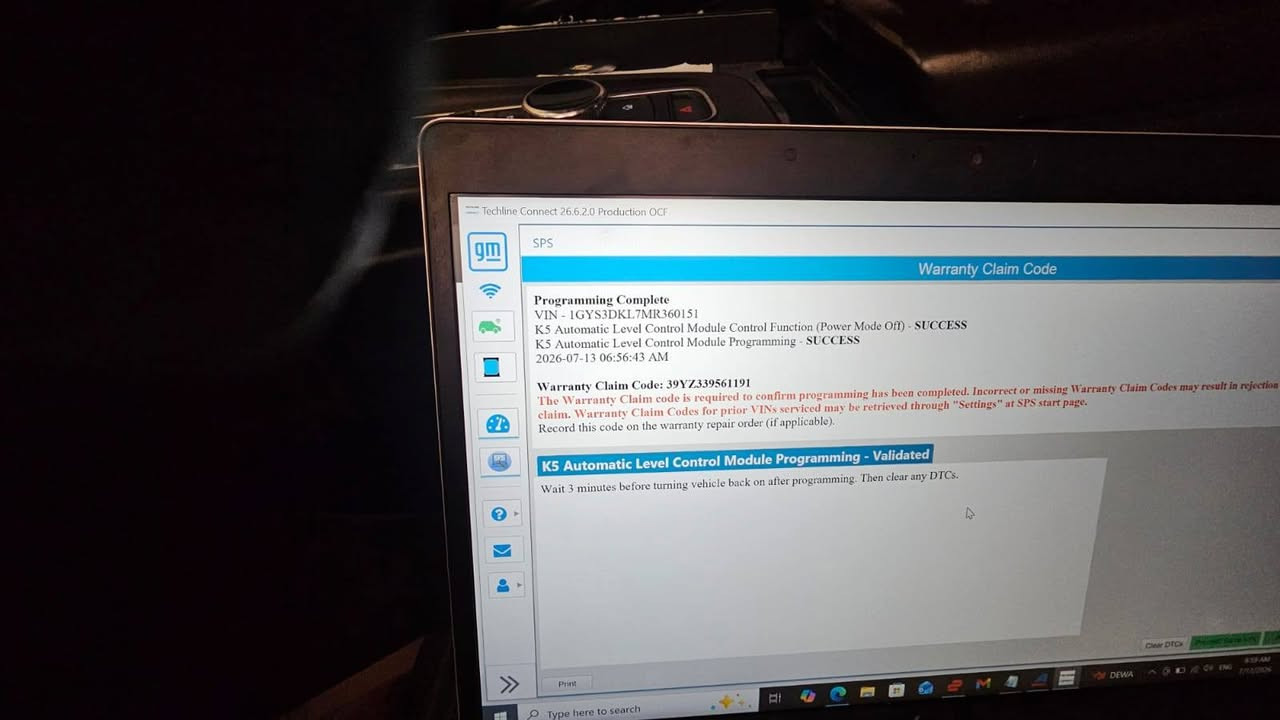 🟥Cadillac Escalade 2024
🔷 Automatic Level Control
⬅️ تبديل وبرمجه عقل الجوبلسات 
البرمجه اونلاين بأجهزه وبرامج الوكاله
⬅️تتوفر لدينا جميع الحلول البرمجيه الاون لاين ولجميع انواع السيارات
(مجموعه كلايسلر / GM / VW /  تويوتا لكزز)
خدمات حجي وليد البغدادي 
كركوك شارع المطار قرب كراج بغداد 
معن /***********
علي/ ***********
