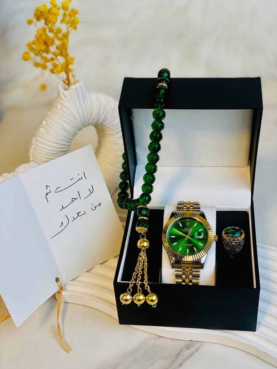 🌸 توفر بوكس رولكس 🌸
باللون الذهبي الجميل 💋
جديدنا بوكس ساعة🔥🔥

❤️❤️لعشاق الاناقه ❤️❤️
بكج ماركة رولكس 
❤️❤️هدايا مميز ❤️❤️

١_ساعه (رولكس) 
٢_ سبحه كرستال درجه اولئ
٣_محبس كرستالي
هالمره العرض كلش حلو وأنيق بكج رجالي مميز❤️❤️❤️ ⌚⌚مع علبه خاصه ومميزه
#مميزات البكج❤️❤️
✅طلاء ثابت
✅ضد الماء
✅ضد الخدش
✅تحتوي على التاريخ


**إذا كنت صاحب هذا الإعلان وتريد حذفه لأي سبب، رجاءا أرسل رسالة إلى الدعم الفني**