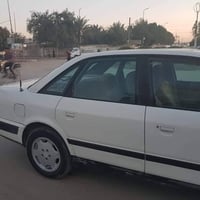 سيارة أودي موديل ١٩٩٢ حجم ١٠٠ لون أبيض رقم بغداد محرك ٤ سلندر حجم ٢٠٠٠...