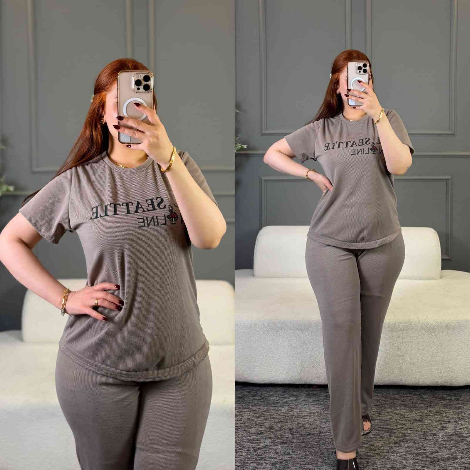 تراك نسائي اوربي طبع حراري   

الخامه فانيلا مسيم  اصلي فول ليکرا 💯

القياسات  M - L - XL - XXL -   العارضه لابسه قياس L

سعر الدرزن 12 قطعه 66 الف 

الدرزن استندر 4 قياسات لونين فقط

#التغليف_تعلاكه_وكيس


**إذا كنت صاحب هذا الإعلان وتريد حذفه لأي سبب، رجاءا أرسل رسالة إلى الدعم الفني**