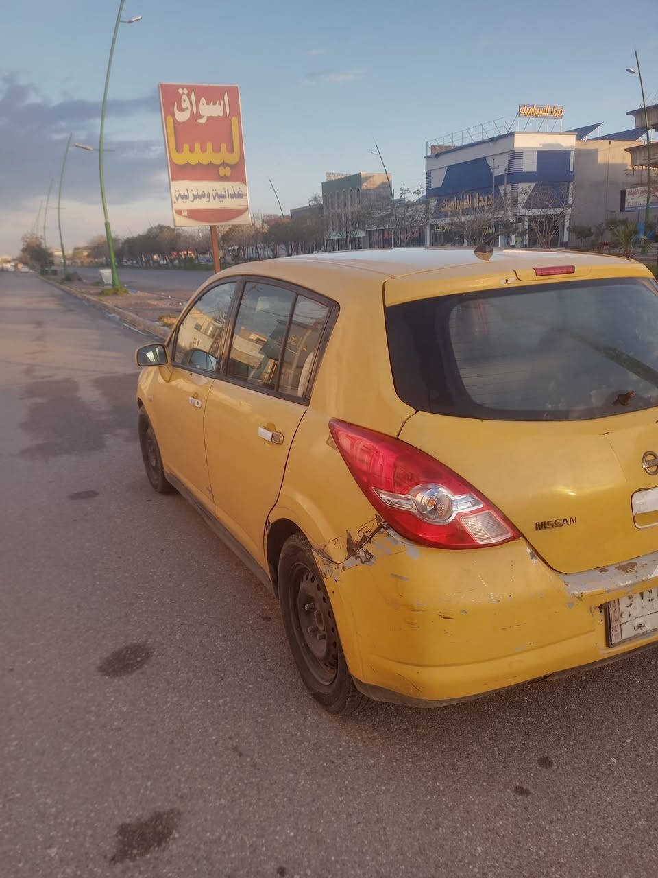 سلام عليكم
نيسان تيدا موديل ٢٠٠٧ مشروع وطني باسمي شرط التحويل والغرامات للاستفسار ***********
