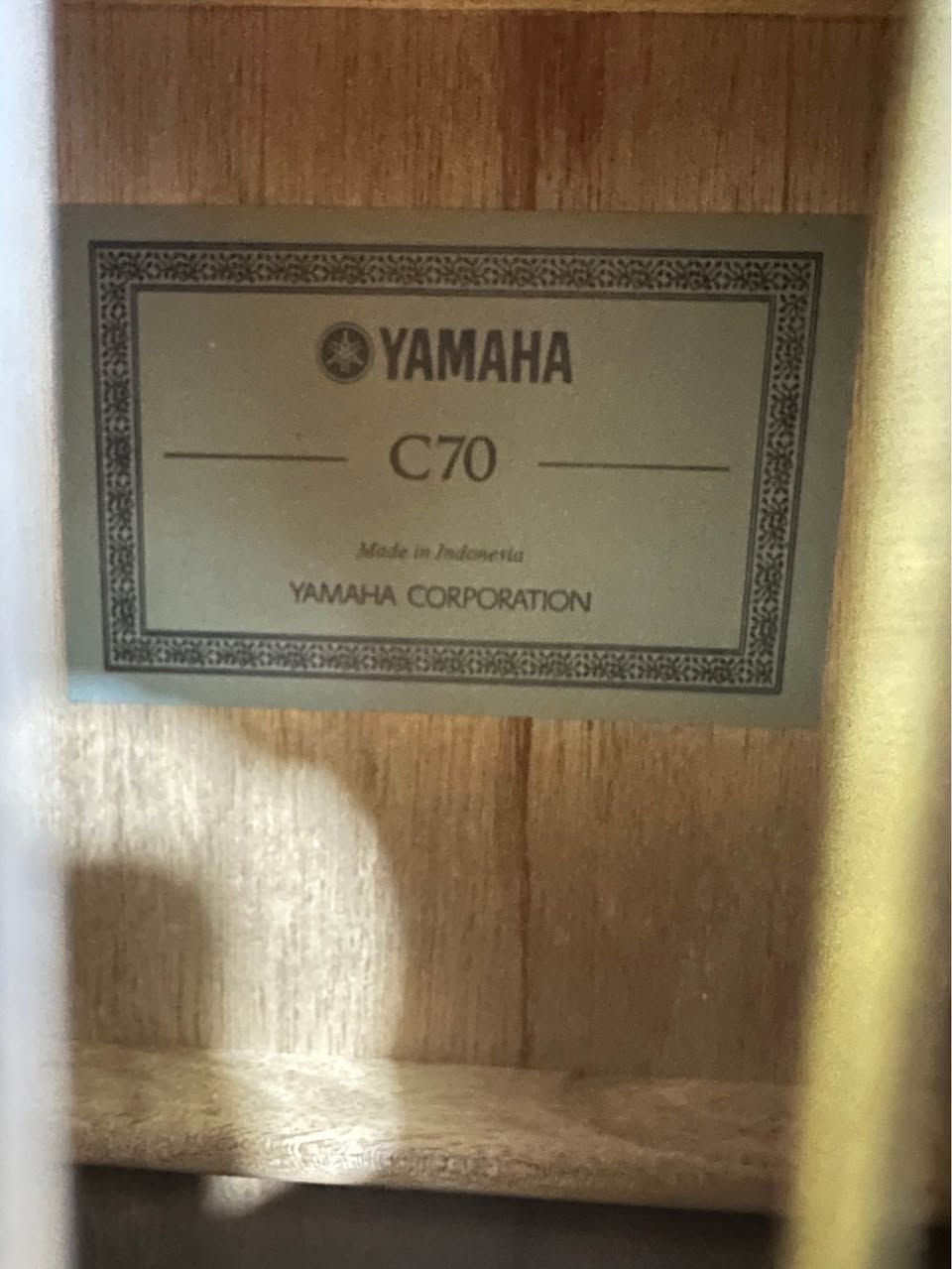 كيتار ياماها c70
نضيف جدا استعمال قليل
مع حقيبة اصلية 
مكاني بصرة 
السعر ١٤٨ الف
*********** البصرة, العراق
