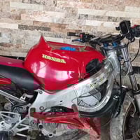 الحمد الله علا كل حاله هاي دراجتي نكلبت كلبه خفيفه كلش وصراحه ضجت حيل ...