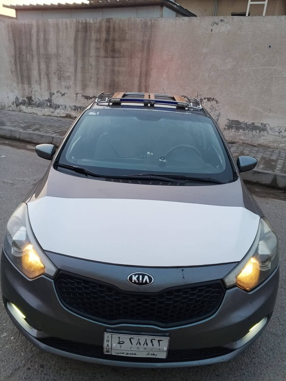 السلام عليكم كيا سيراتو موديل 2016 وارد خليجي سيارة كاملة من كلشي وبسمي تحويل ثاني يوم المكان بغداد السعر 130وبيه مجال الاتصال على الرقم  *********** واتساب
