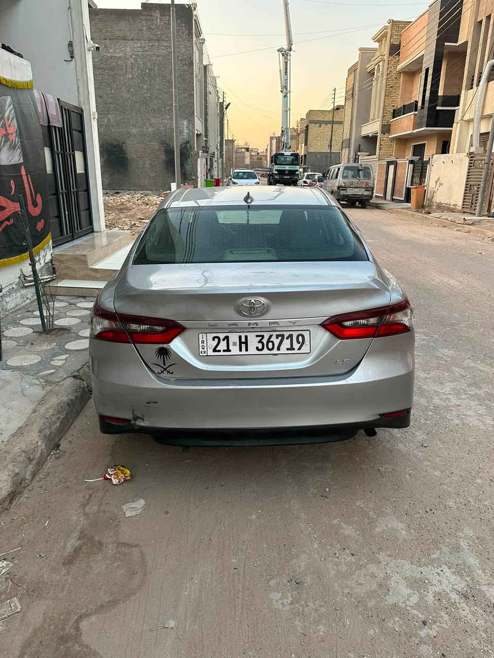 السلام عليكم
كامري للبيع 
موديل2021
رقم سليمانيه بسمي 
حادثها بنيد وجاملغ
وبالعراق بيها جاملغ خلفي 
صور الحادث والسونار مرفقه
ماشيه84
سعرها170وبيها مجال
مكان السياره بغداد 
***********
