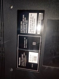 بلازما حجم 32بدون نت بنيسونك 75وبيها مجال  07775347349