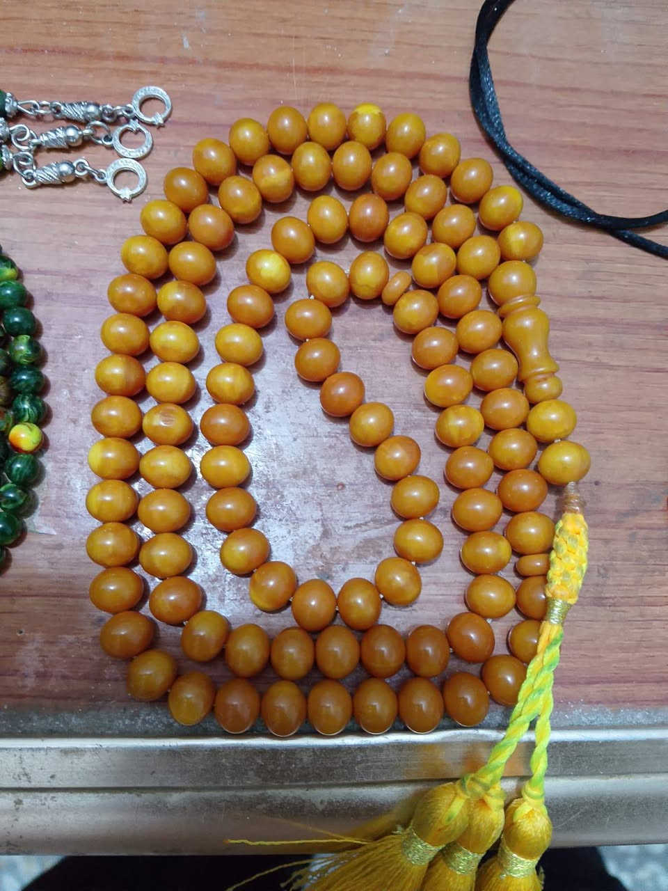 المحبس العقيق بـ30
الأحجار الواحد على 5 
سبحة كهرب تركي بـ20 ألف
سبحة سندلس عنبري بـ35
گلادة يماني ب20 
والگلادة اللخ بـ20
الموقع/بغداد حي القاهرة


**إذا كنت صاحب هذا الإعلان وتريد حذفه لأي سبب، رجاءا أرسل رسالة إلى الدعم الفني**
