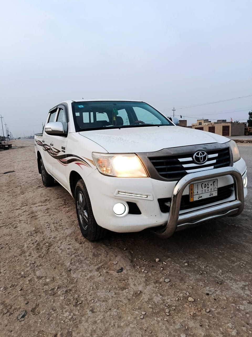 تويوتاهايلوكس 2015 للبيع 

كويتي شاصي 19گير اوتماتيك 

رقم بابل 

كفالة عامة 

ملاحظه السيارة جديدة بمعنة الكلمة

للاستفسار (***********)

العنوان الديوانية البدير
