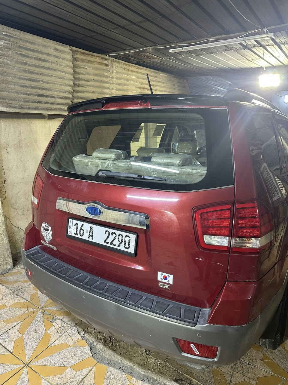 كيا موهافي 2009 خليجي فول مواصفات بيها قطعة صبغ وحده وبنيد وقماره جراد رقم ديوانيه مميز باسمي السعر 115 وبيها مجال   المكان بغداد ***********
