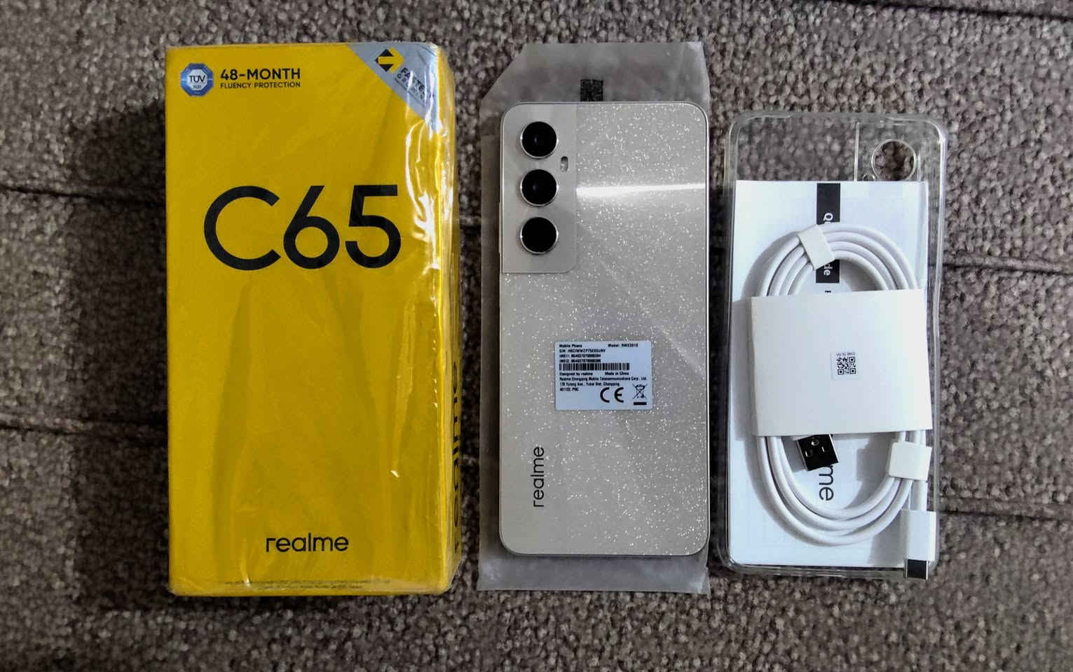 realme ريلمي C65 

جديد فقط مفتوح من الكارتون ومعرب
كامل ملحقات 

لون ذهبي يلمع في اليد 

الذاكرة 128 الرام 12+6

كاميرا 50MP 

بطارية 5000mAh تدوم طول اليوم

شحن سريع 45 واط

السعر 160 قفل التواصل خاص


**إذا كنت صاحب هذا الإعلان وتريد حذفه لأي سبب، رجاءا أرسل رسالة إلى الدعم الفني**