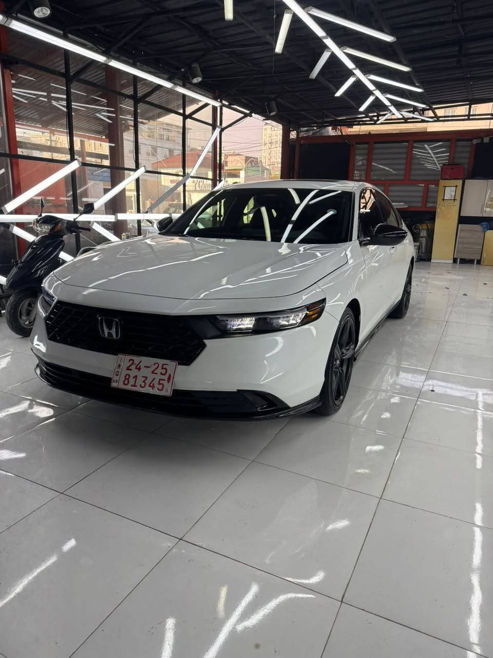 Honda Accord Sport-L 2024 Hybrid
مواصفات سبورت ال
ماشي 15000
كشن جلد
كشن خزن
محرك 2000 هايبرد
لون ابيض صدفي
ويل 19 اسود بلادي

حادث فقط راس البوند شبرين صبغ
وبيها تعديل بسيط جاملغ النفر الامامي

سياره موقع دهوك
سعرعالواتس
***********
*********** دهوك, العراق
