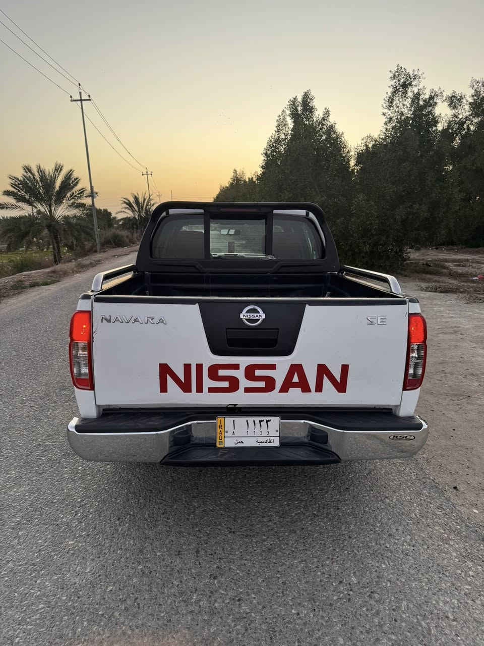 سلام عليكم للبيع نيفارا ٢٠١٢ اوتماتيك رقم قادسية مميز مشروع وطني بسمي سيارة مكفوله من الضربه وصبغ وتبديل مكينه وكير جدد سياره جاهزه سعر ١١٠ وبيه مجال مكان سيارة ناصريه سوك شيوخ للاستفسار اتصل ***********
