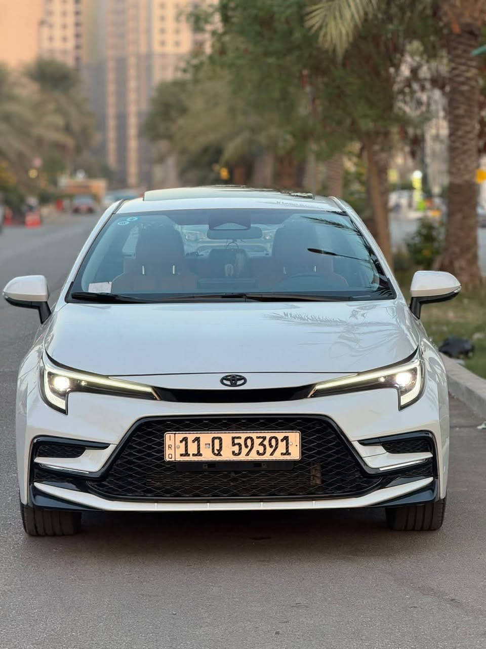 كورلا هايبرد s شكل الامريكي s
2024 
ابيض (صدفي) 
فول مواصفات 
كفاله عامه
كشنات كهرباء
داخل لونين 
رقم بغداد باسمي
السعر 158$ 
***********
