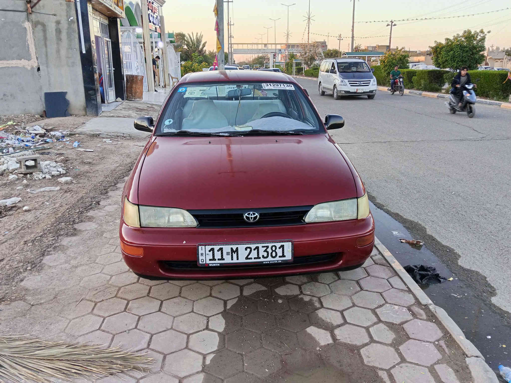 يالله/كورله موديل 94. رقم بغداد دولي بأسمي شرط التحويل سنويه جديده هزه جديده أرقام جدد كير أوتماتيك  وارد امريكي ((يسره بلاد))  اليبل واحد مصبوغه عام بسبب الجراد سياره مكفوله من الكص ونقل الجثه  والعيبب الشرعي سياره جاهزه كير ومحرك مكفولات كهربائيات كله شغاله غرفه جديده حييل صدر جديد تخم تاير جديد تبريد شغال  سياره جديده حييل ومتعوب عليه ومابيه أي نقص تفاصيل أكثر أتصل واتساب ***********  و ***********  العنوان واسط قضاء النعمانيه السعر   68  ورقه أخوان الله يرحم والديه ألي يشوف السعر غالي أو مايناسبه يعبر المنشور أو يعلق بكلمه طيبه مثل أخلاقه الطيبه والرزق على الله
