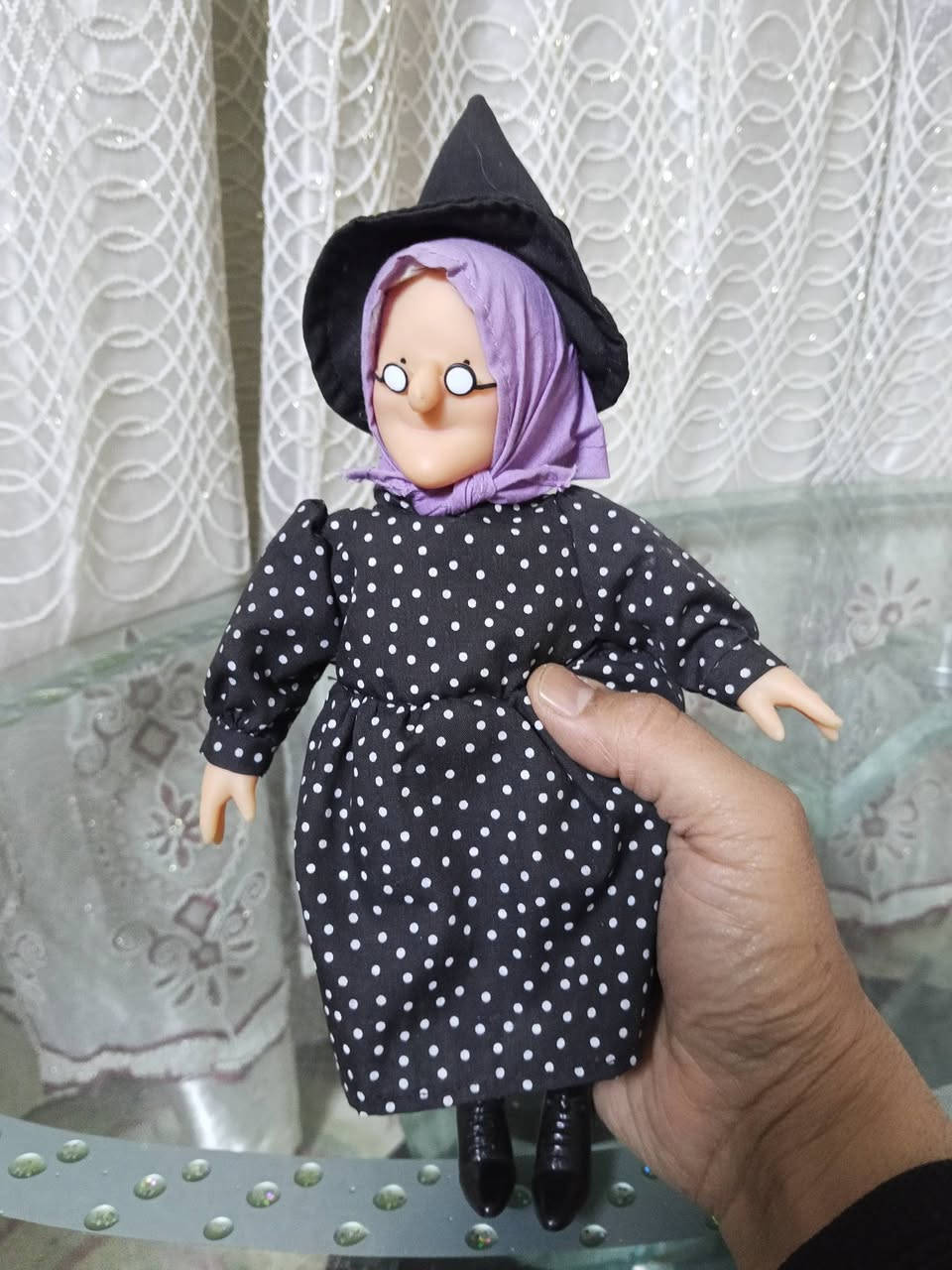 🔥 لمحبي القطع النادرة والمميزة 🔥

🧙‍♀️ دمية الساحرة المملة (La Bruja Aburrida)
من كرتون Las Tres Mellizas المعروف.

⭐ قطعة نادرة
⭐ تصميم جميل ومميز
⭐ مناسبة لهواة جمع الألعاب والدمى
⭐ حالة جيدة

💰 السعر: 20,000 دينار فقط

🚚 متوفر توصيل إلى بغداد والمحافظات


**إذا كنت صاحب هذا الإعلان وتريد حذفه لأي سبب، رجاءا أرسل رسالة إلى الدعم الفني**