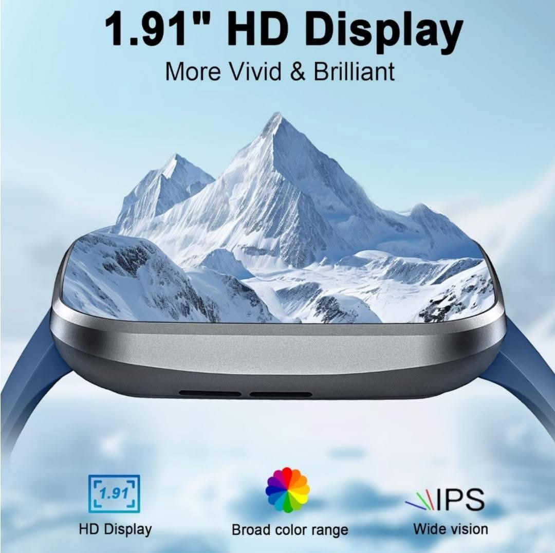 ساعة ذكية بهذا اللون  المميز  الساعة تدعم  المكالمات واللغة العربية  وتحميل واجهات الساعة وتحميل الصور الشخصية وتدعم قياس نبض القلب والوكسجين والنوم والرياضة  عمر بطاية طويل  شاشة كبيرة بدقة HD .


**إذا كنت صاحب هذا الإعلان وتريد حذفه لأي سبب، رجاءا أرسل رسالة إلى الدعم الفني**