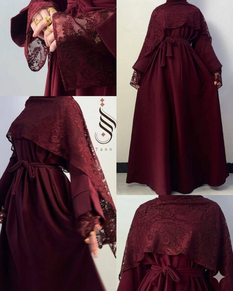 *فخامه الحضور وعراقه التصميم*  ✨عباءة الملكيه 👸

لكل امراه تبحث عن حضور يجمع  بين الهيبه والاناقه نقدم لك القطعه الفريده التي صممت لتكوني نجمه المناسبه 

عباءه باربي اجنبي تقيل مكفووول صيفي بارد مع دانتيل اجنبي لاطلاله ملكيه تخطف الانظار  يلتف الدانتيل الراقي على الاكتاف كالكاب الراقي ويمتد بلمسه انثويه على الاكمام 
قصه واسعه(a-line) منسابه تصميم فضفاض ومريح 

بعده الوان الاناقه 
*اسود ..بني ...خمري... زيتي...بيج*

قياسات *m.l.xl.xxl*

من سايز 38حتى 46 
شحن وتوصيل بعد ١٥ يوم انشاء الله


**إذا كنت صاحب هذا الإعلان وتريد حذفه لأي سبب، رجاءا أرسل رسالة إلى الدعم الفني**