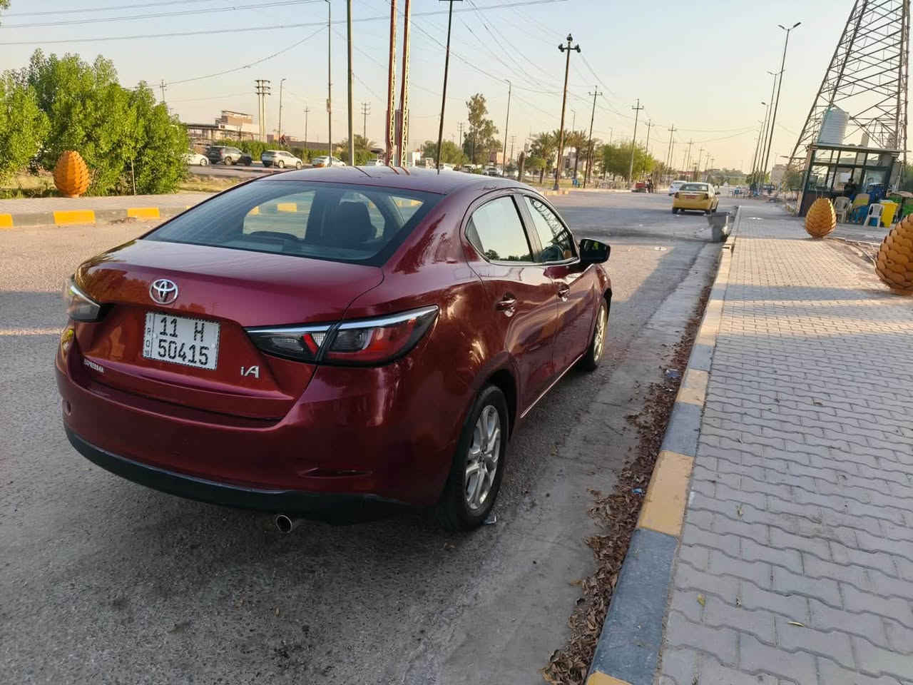 سلام عليكم
للبيع تيوتا يارس موديل 2018
ماشيه 71km 
سياره نضيفه وبحاله ممتازه 
رقم بغداد انكليزي الجديد باسمي تحويل مباشر
بيها صبغ جاملغ امامي وربع من البنيد 
بدون دواخل بدون ايرباك 
الموقع النجف الاشرف 
السعر: 115💸💸
لاتصال والاستفسار
ابو ياسر: ***********

