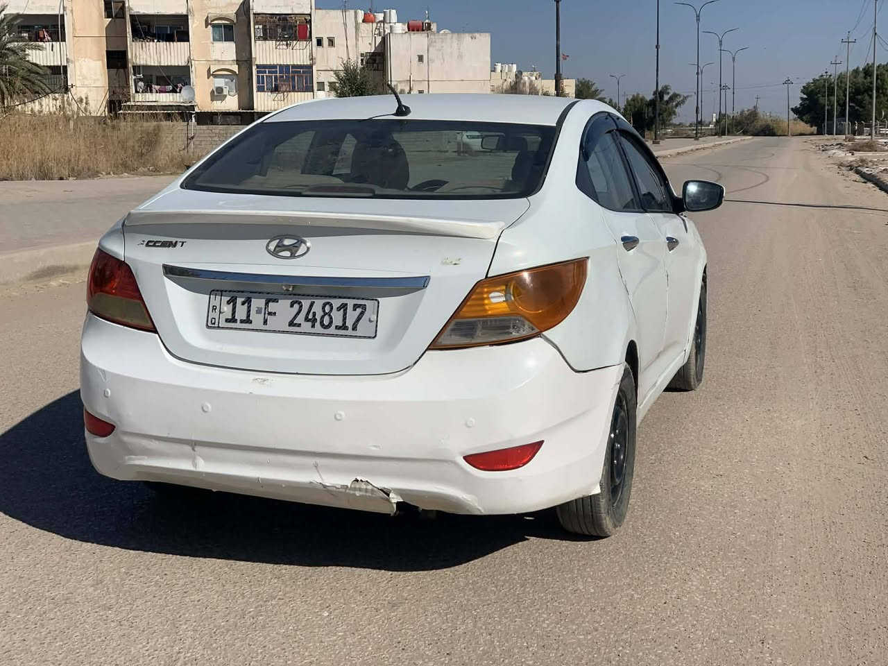 السلام عليكم 
اكسنت 13خليجي مصبوغة عام يدون حادث محرك 1600 گير مكينة تخم تاير صدر تبريد تدفئة شغال تحكم استيرن كامرة لايت زنون ب اسمي السعر 67 وبيها مجال 
مكاني اللطيفية 
***********
ملاحظة الاتصال عل رقم فقط
