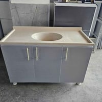 سنك ١٢٠سم • مرمر • ثلاث أبواب