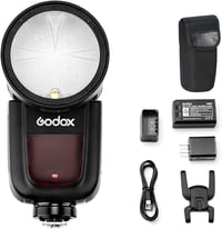 فلاش فوجي • Godox V1 • سبيدلايت