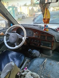 سياره ابريجو موديل ٢٠٠٠ اللون ابيض السياره مصبوغه وسياره. كهربائياتها ...