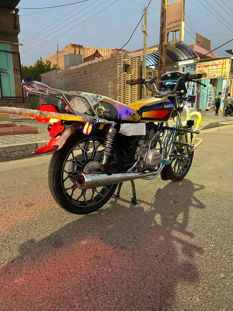 دراجة أيراني موديل 24 محرك150cc
محرك ناعم صوتة زلال لا تبخير ولا تدخين

كهربائيات كلها شغالة

سعر 700وبي مجال 

لتواصل ***********
