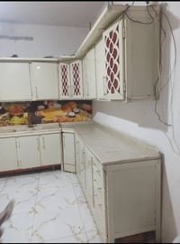 كاونتر مطبخ • مبطن مرمر • أجهزة نوال