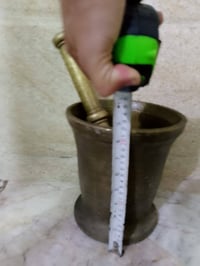 هاون • ١٢ كيلو • يد ٣٥ سم