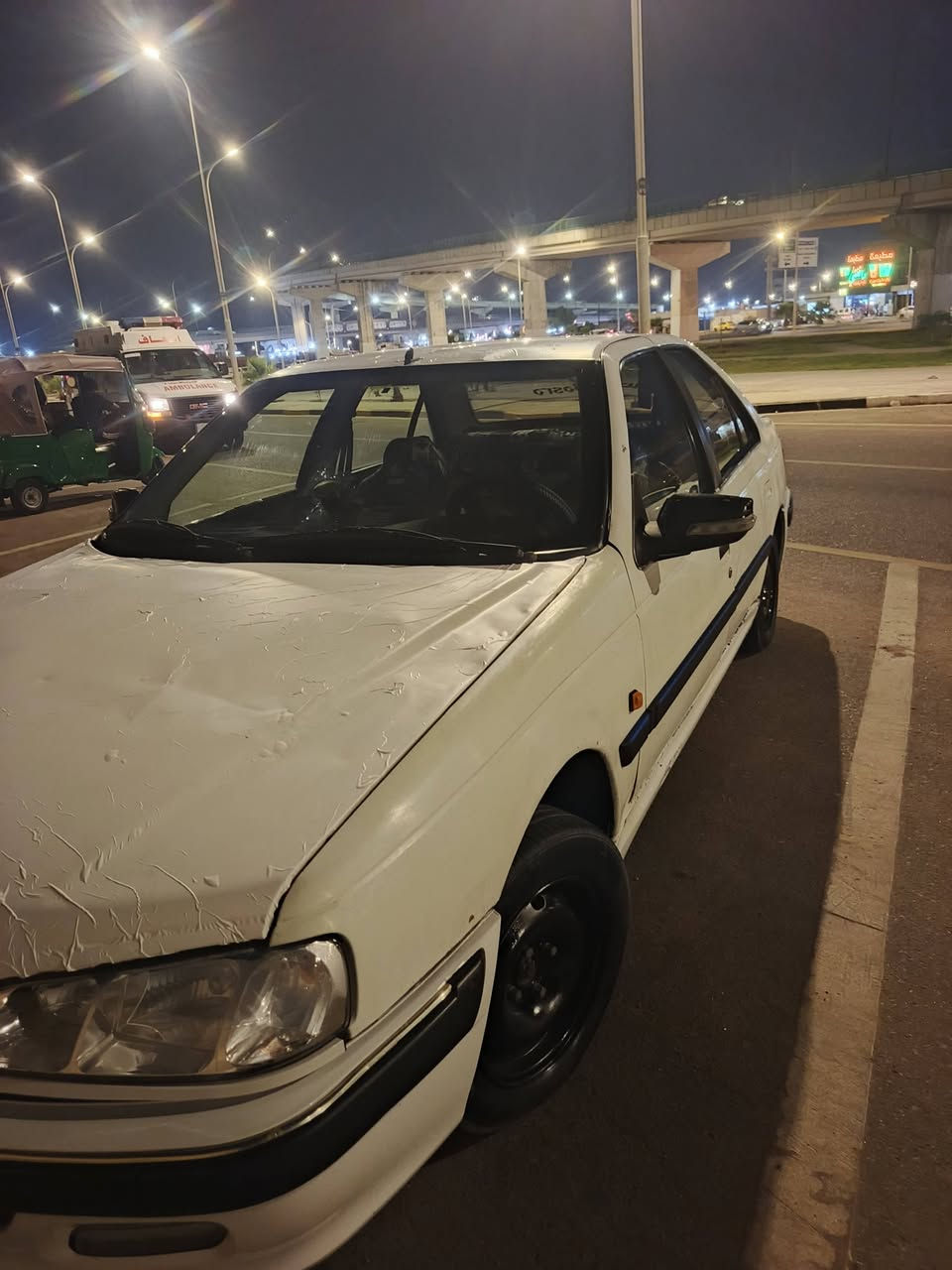 سلام عليكم بيجو بارص 15 رقم النكليزي سنويه جديده بسمي سياره
سياره جاهزه مكينه حداديه كله جديد كهربايات كله شغاله 
سعر 34وبيه مجال 
العنوان البصره جبيله القياده البحريه قرب نادي البحري 
رقم الهاتف ***********
