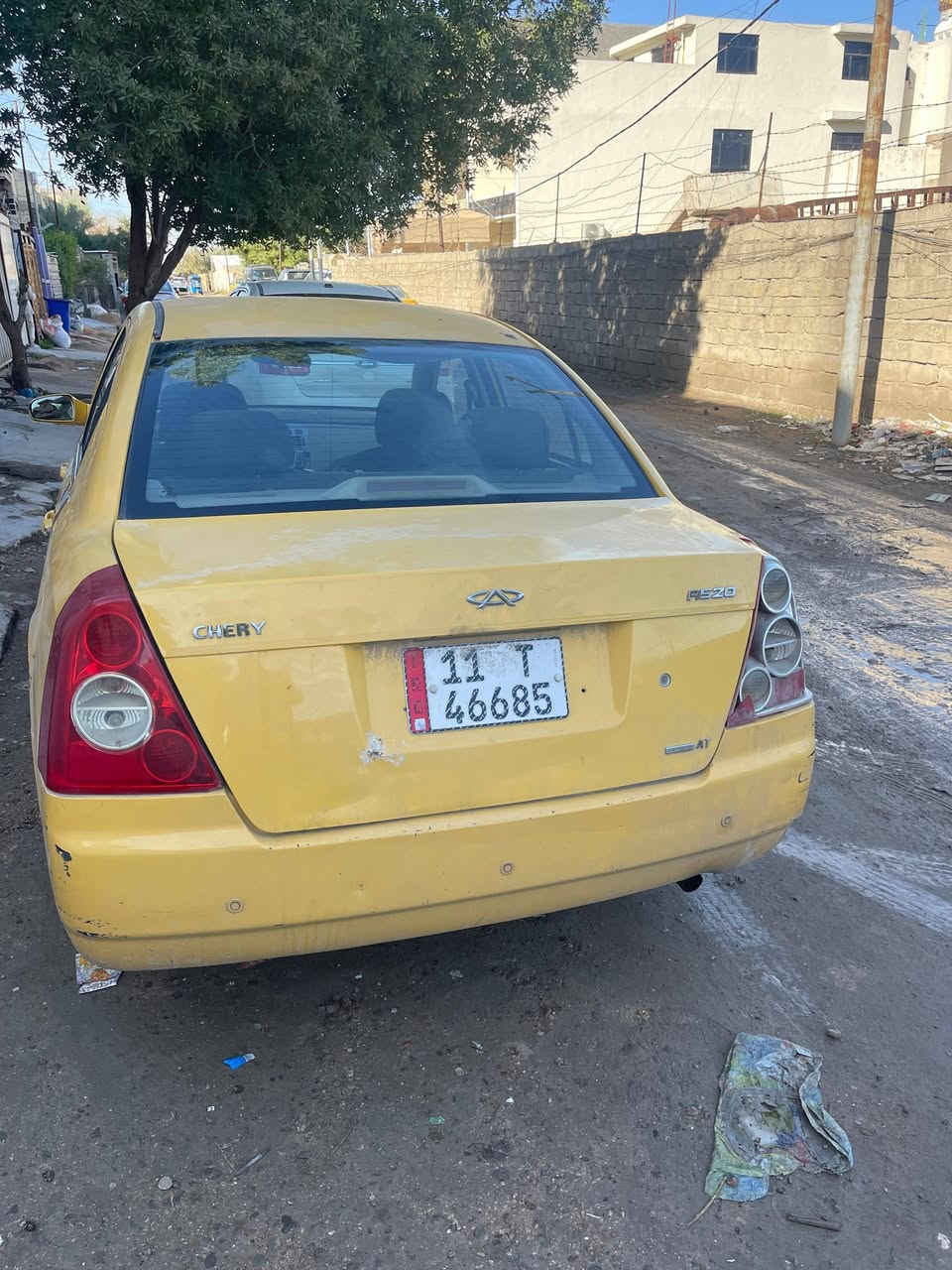 للبيع شيري اي فايف موديل 2011 رقم بغداد الدولي محرك كورلا كير أوتوماتيكي السياره بدون صبغ بيه فقط طخات بدون تصليح سنويه مجدده لل 2028 مصفره هيئة وغرامات مكان السياره بغداد السعر 30 ورقه وبيه مجال بسيط للاتصال *********** بي واتساب اتصل وبيك خير وتدلل
