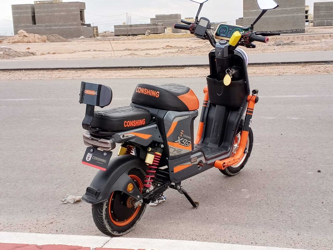 السلام عليكم
دراجة X900 اخت الجديده

موديل 2025 بطاريات 23امبير

المواصفات 

1_بصمه تشغيل عن بعد+ سويچ

2_ بصمة تشغيل باليد تحت الشاشه مثل بصمة السياره 

3_نضام امان في البريك

4_نضام امان P

5_نضام الRالرجوع للخلف 

6_بلوتوث ربط عند التشغيل 

7_ملف 2000 

8_مثبت سرعه 

9_نشرات +لايت عالي ناصي 

10_اشاير

السعر 400 وبيها مجال حق الجيه 
للاستفسار ***********☎️
العنوان البصرة القبله
