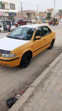 سمند 2010مصفره غرامات وهيئه بيه بس ضربه جاملغ خلفي بسمي تحويل ثانيوم م...