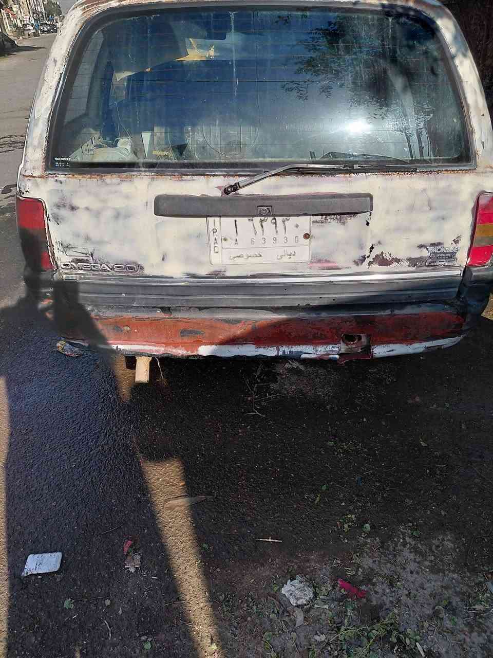 سلام عليكم اوبل اوميكا موديل ٩١ رقم ديالي مشروع وطني السعر ٢٠ ورقه بيها مجل مكاني بغداد الجديده***********
