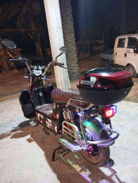 دراجه شحن 2024
بطارياتها نضاف
5بطاريات 
ما متعوب تجي تركب وين ما يعجبك جيك 
لتواصل *********** واتساب موحود
