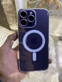 للبيع ايفون 14 برو ماكس ذاكرة ٢٥٦ بطارية ٨٠ دبل سمكارت الجهاز مبدل شاش...